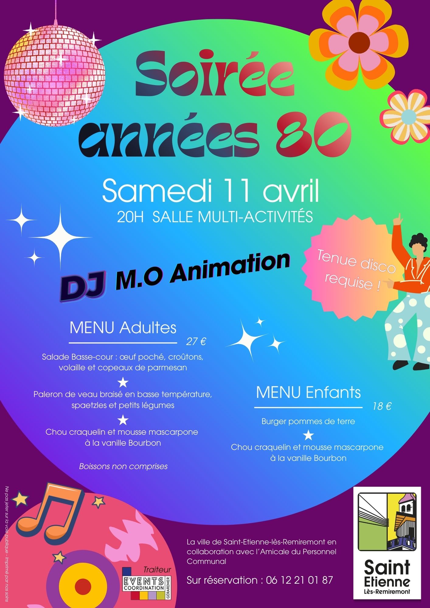 Soirée années 80