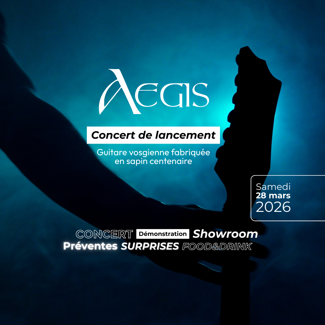 Concert de lancement - Aegis guitares