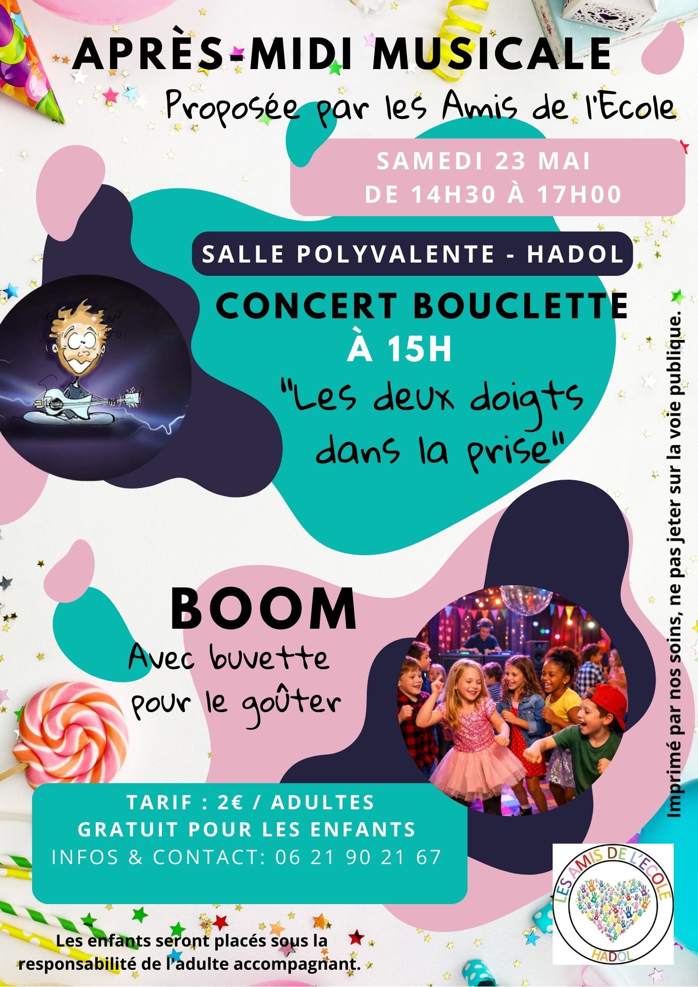 BOOM et Concert Bouclette oo