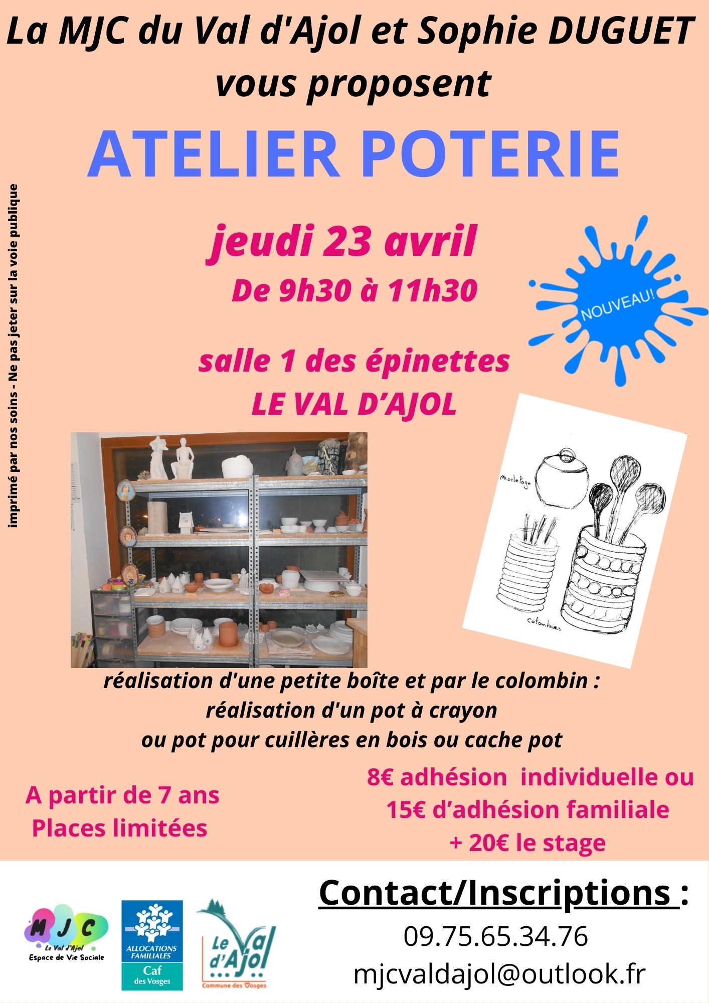 Atelier poterie