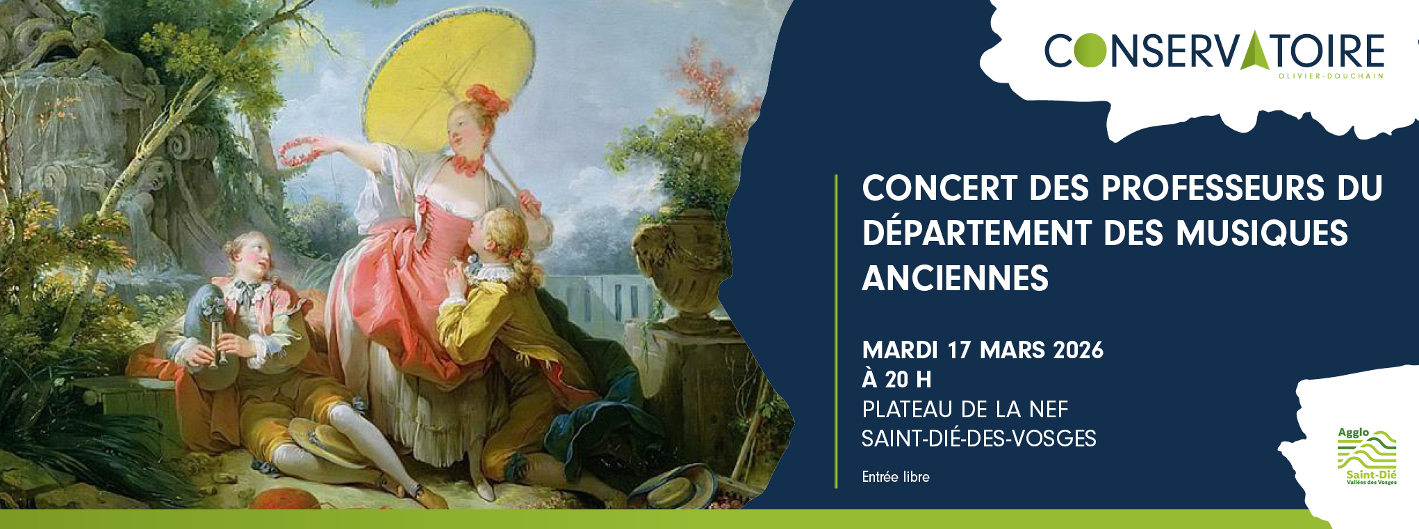 Concert des professeurs du Département Musiques Anciennes