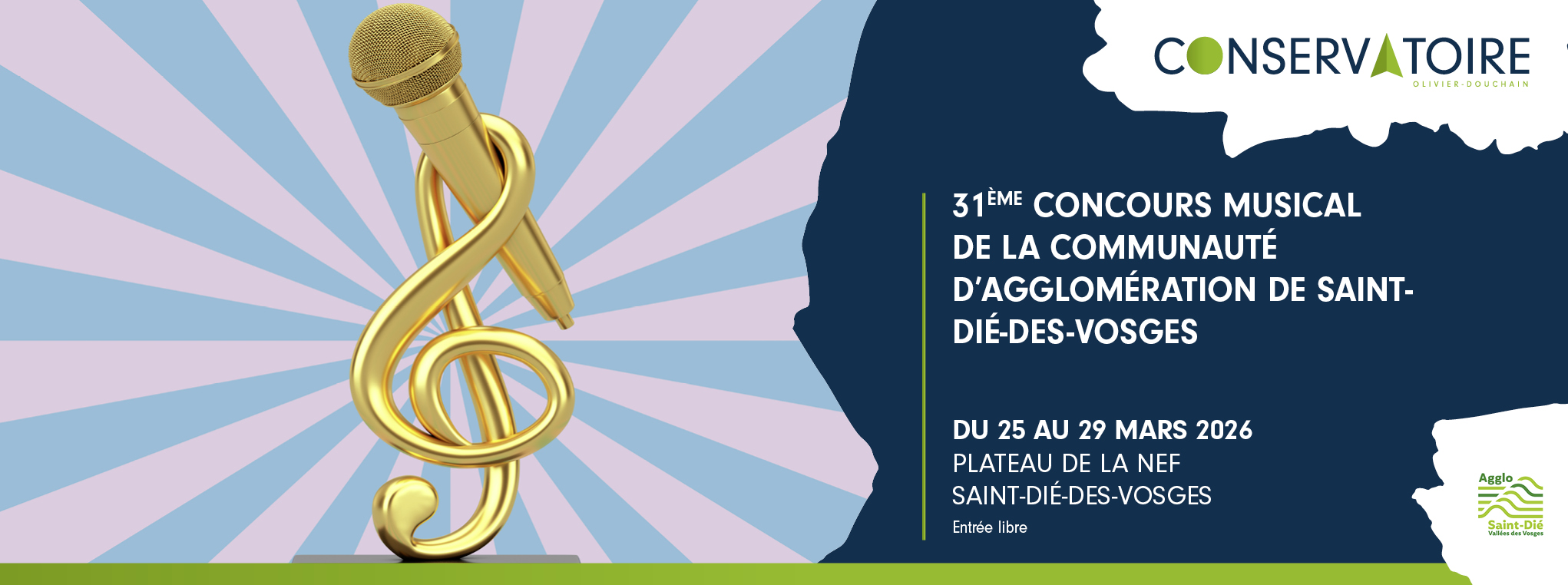 31ème concours musical de la Communauté d'Agglomération de Saint-Dié