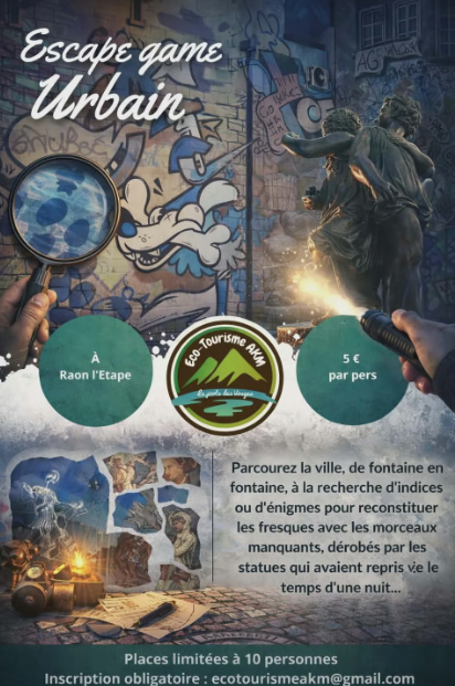 Escape Game des fontaines et des fresques