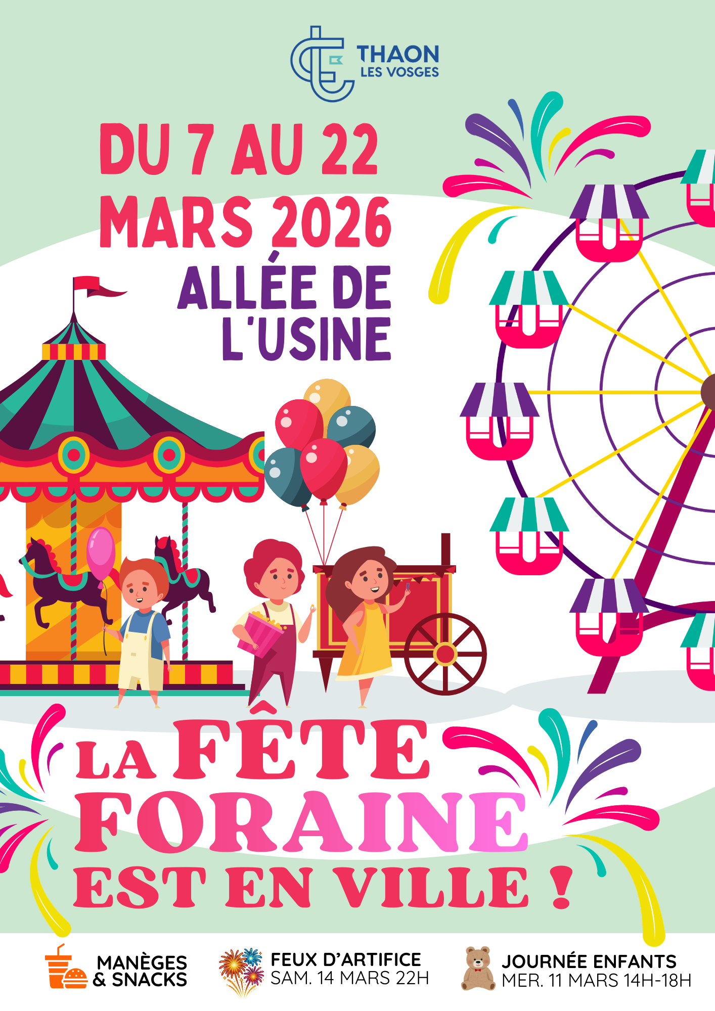 Fête foraine de Printemps