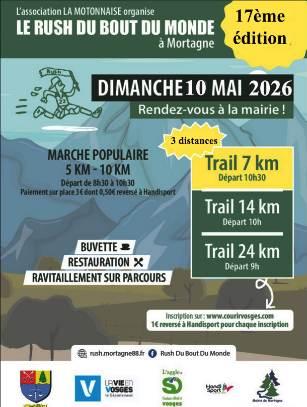 Le Rush du Bout du Monde MORTAGNE