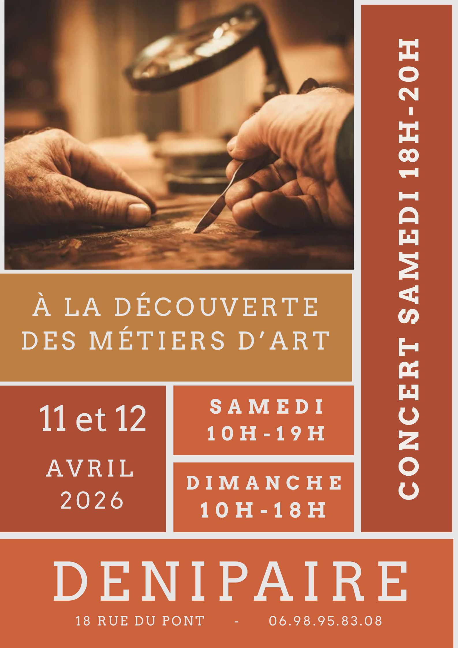 A la découverte des Métiers d’Art