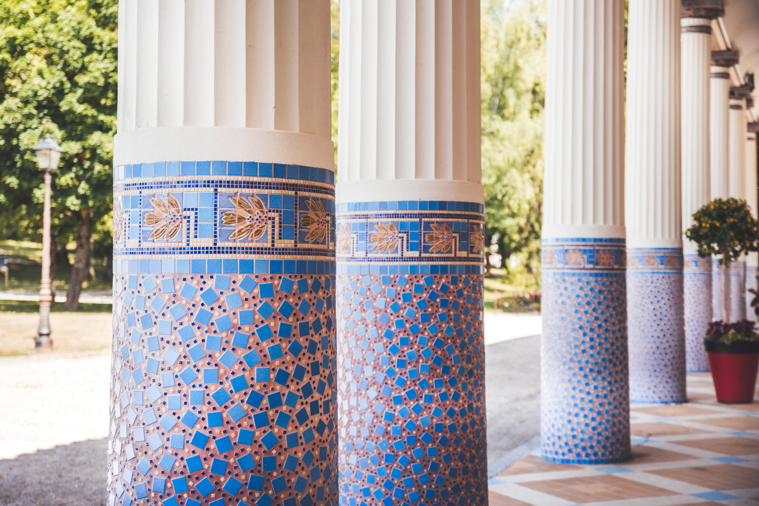 Visite commentée de Contrexéville : architecture thermale