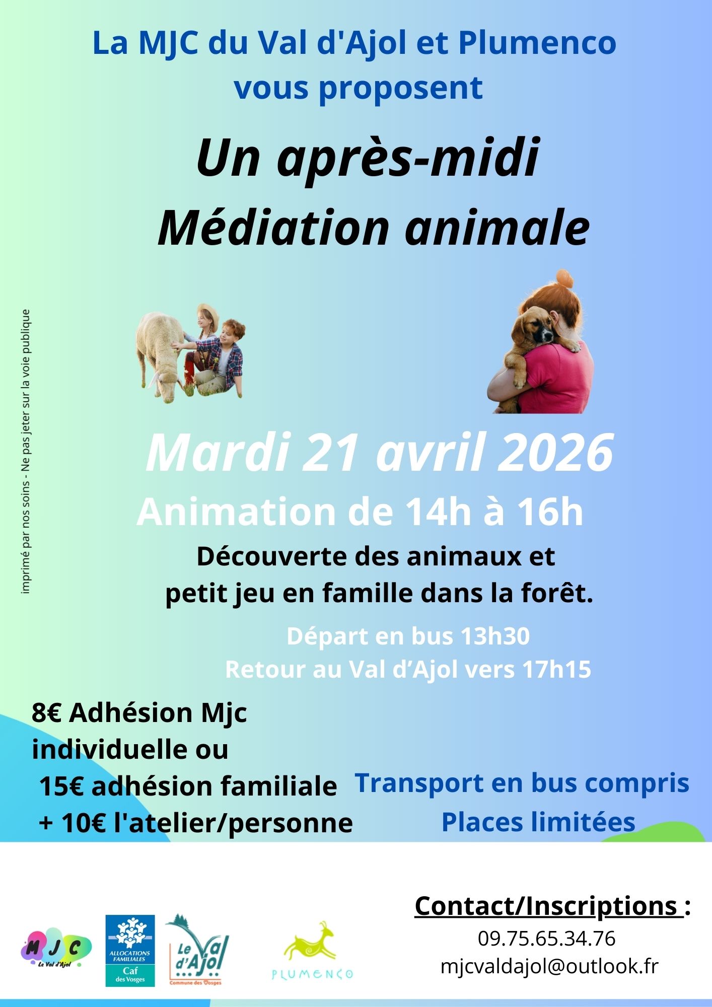 Après-midi Médiation animale