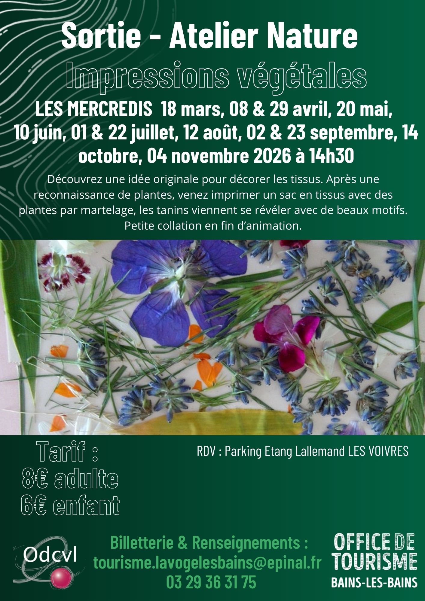 Impressions végétales