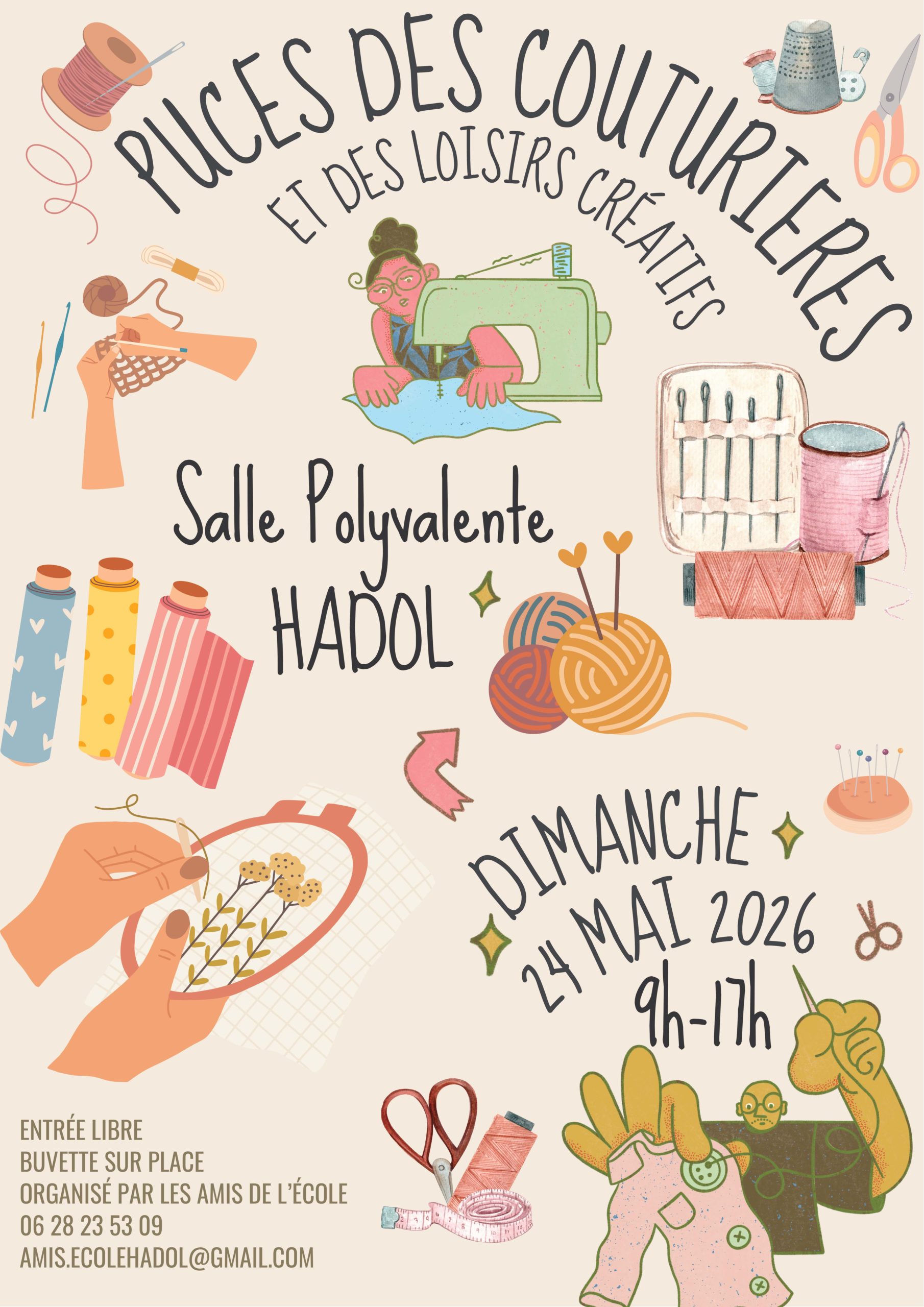 Puces des couturières et des loisirs créatifs