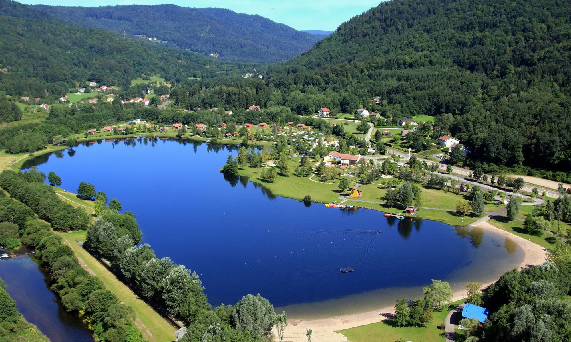 Sport Vosges - Le lac de la Moselotte