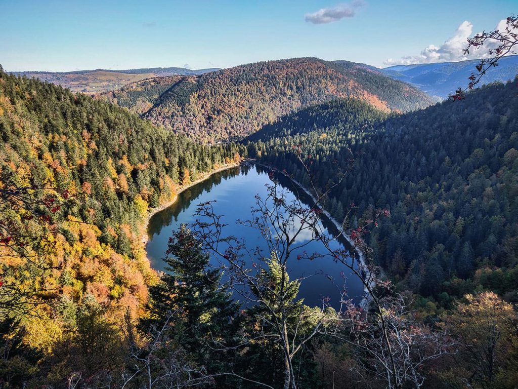 Sport Vosges - Le lac des Corbeaux à La Bresse