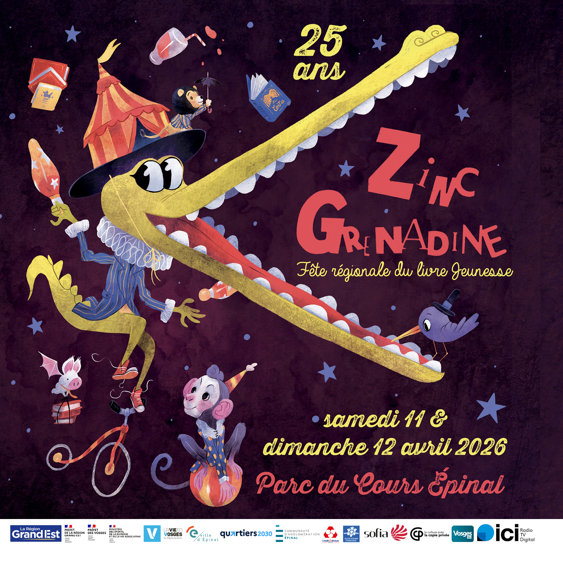 Fête régionale du livre jeunesse Zinc Grenadine Fête régionale du livre jeunesse Zinc Grenadine