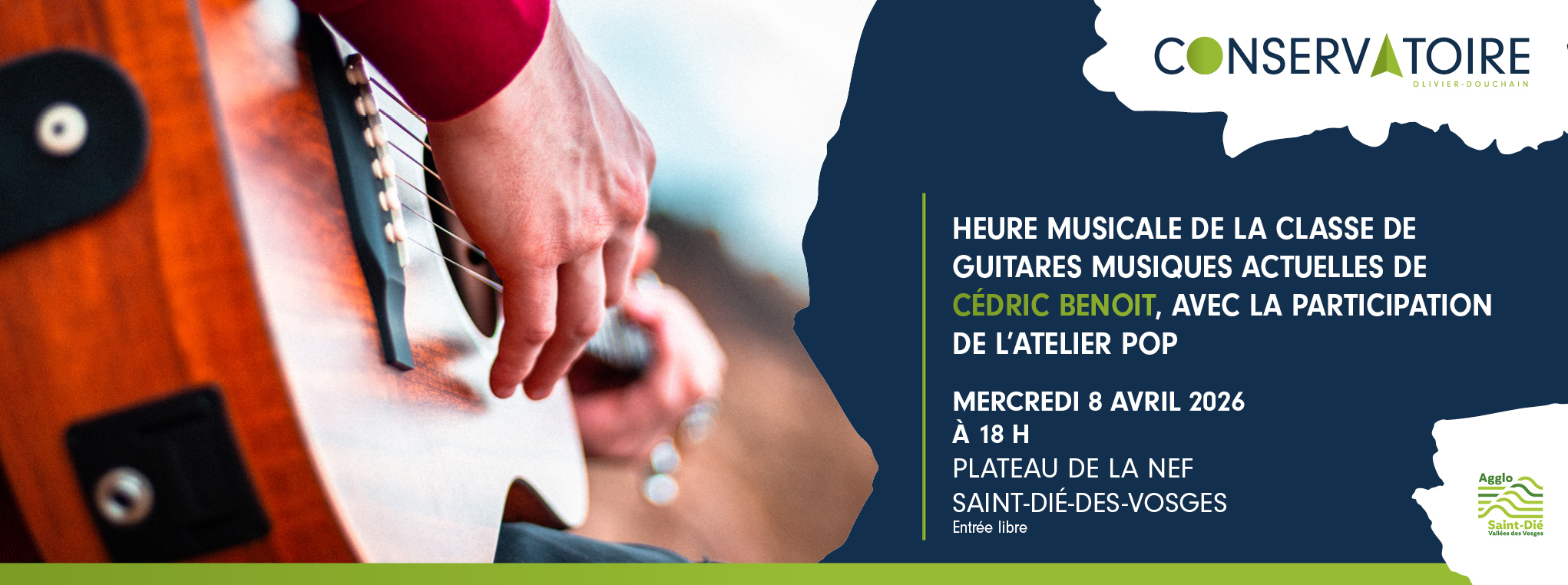 Heure Musicale de la classe de guitare électrique
