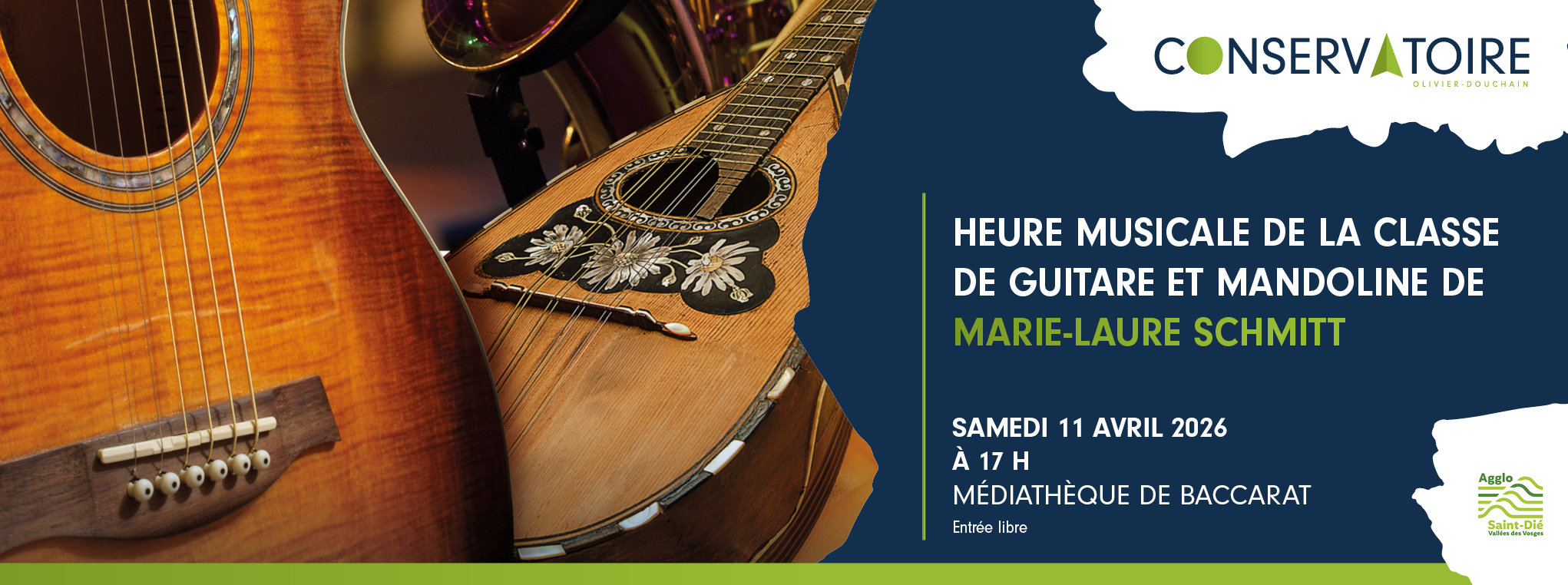 Heure Musicale en compagnie des élèves de guitare de Marie-Laure-Schmitt