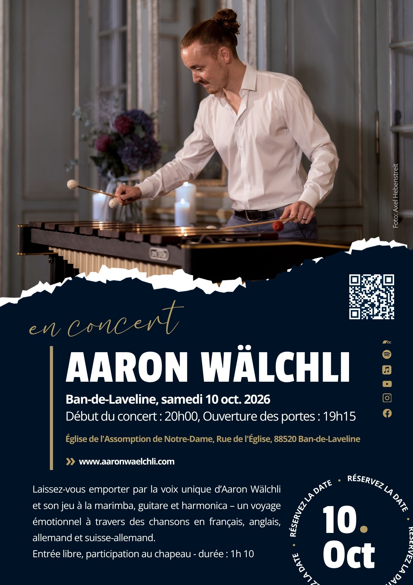 Aaron Wälchli en concert