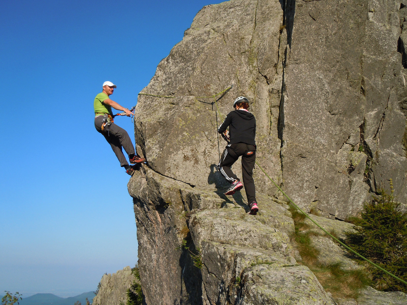 Sport Vosges&nbsp;: Escalade Lac Blanc Massif des Vosges