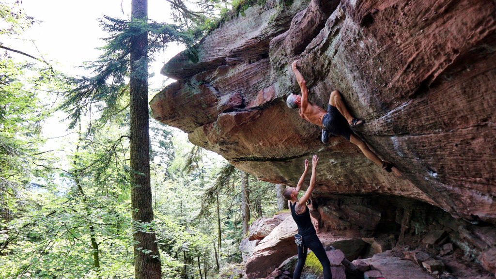 Sport Vosges&nbsp;: Escalade - Rochers de la Moulure