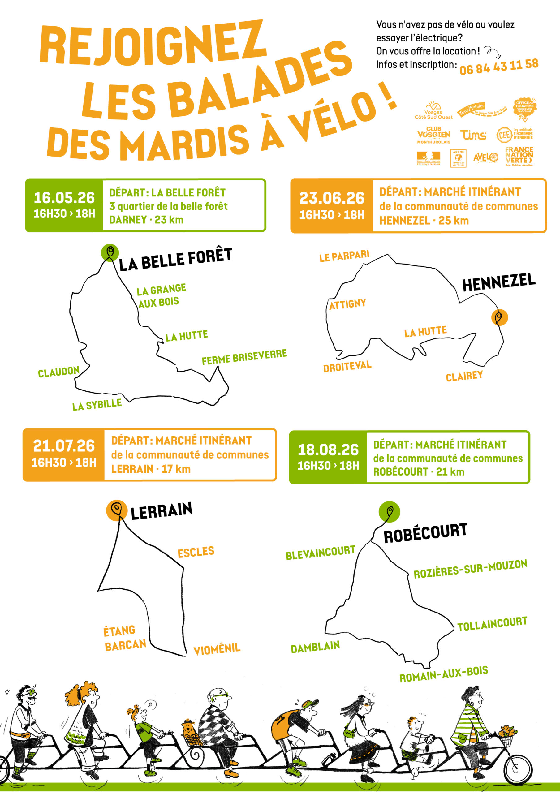 Les mardis à vélo
