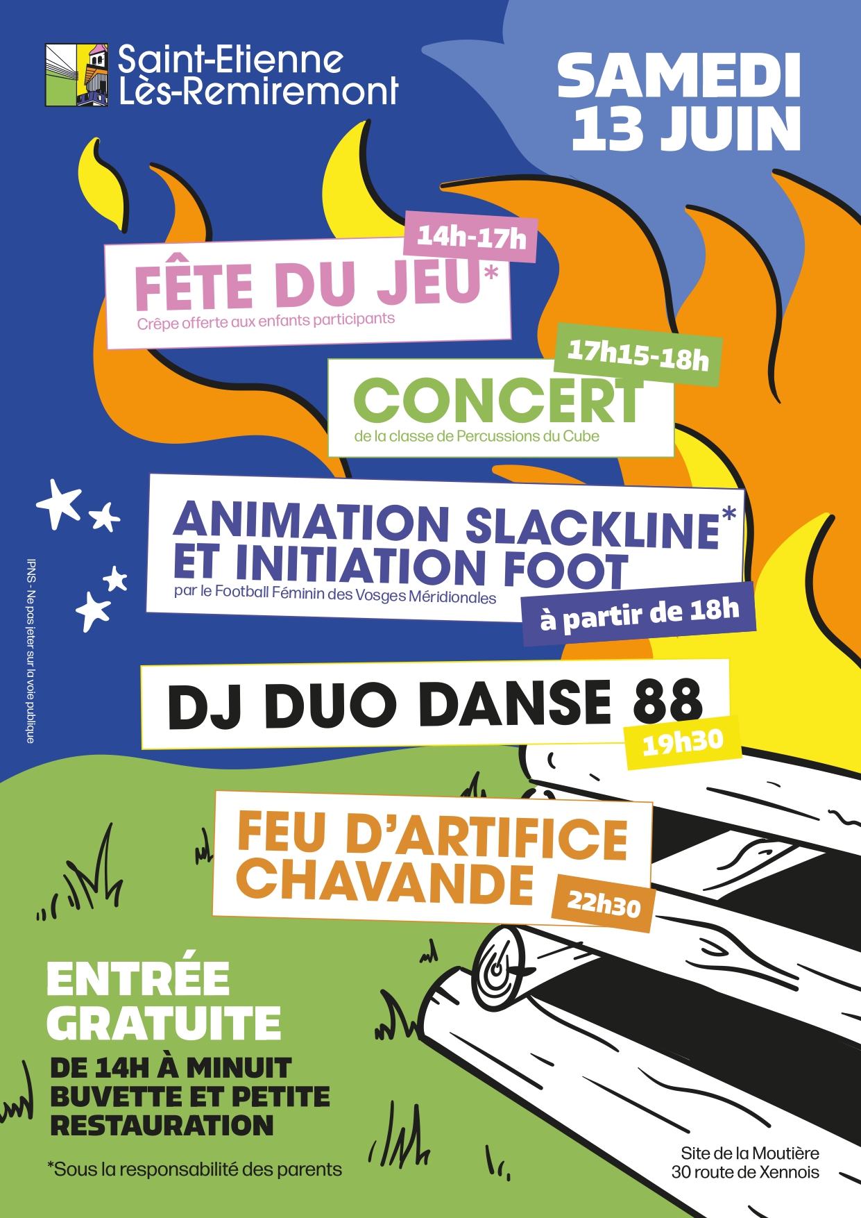 Fête du jeu et feu de la Saint-Jean