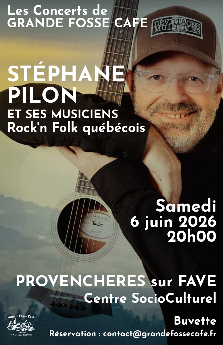 Concert Stéphane Pilon et ses musiciens