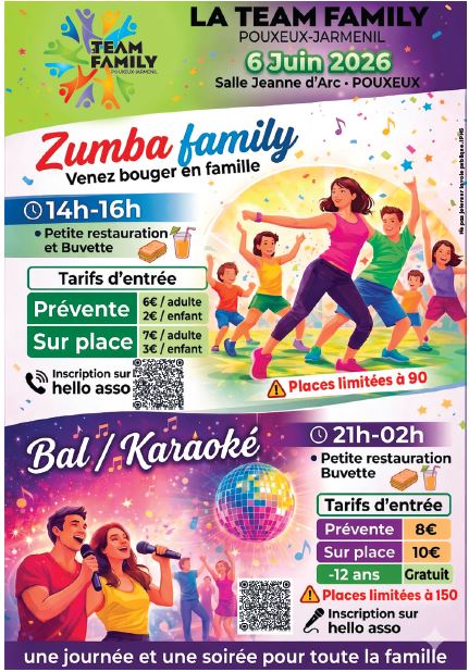 Zumba Family et Bal Karaoké
