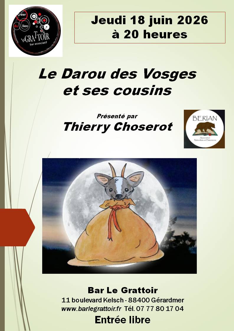 Le Darou des Vosges et ses cousins Le Darou des Vosges et ses cousins