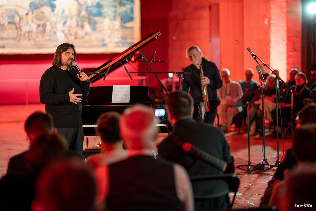 Duo musical avec Jean-Pierre Como et Javier Girotto