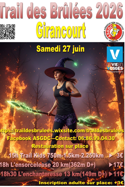 Trail des Brûlées