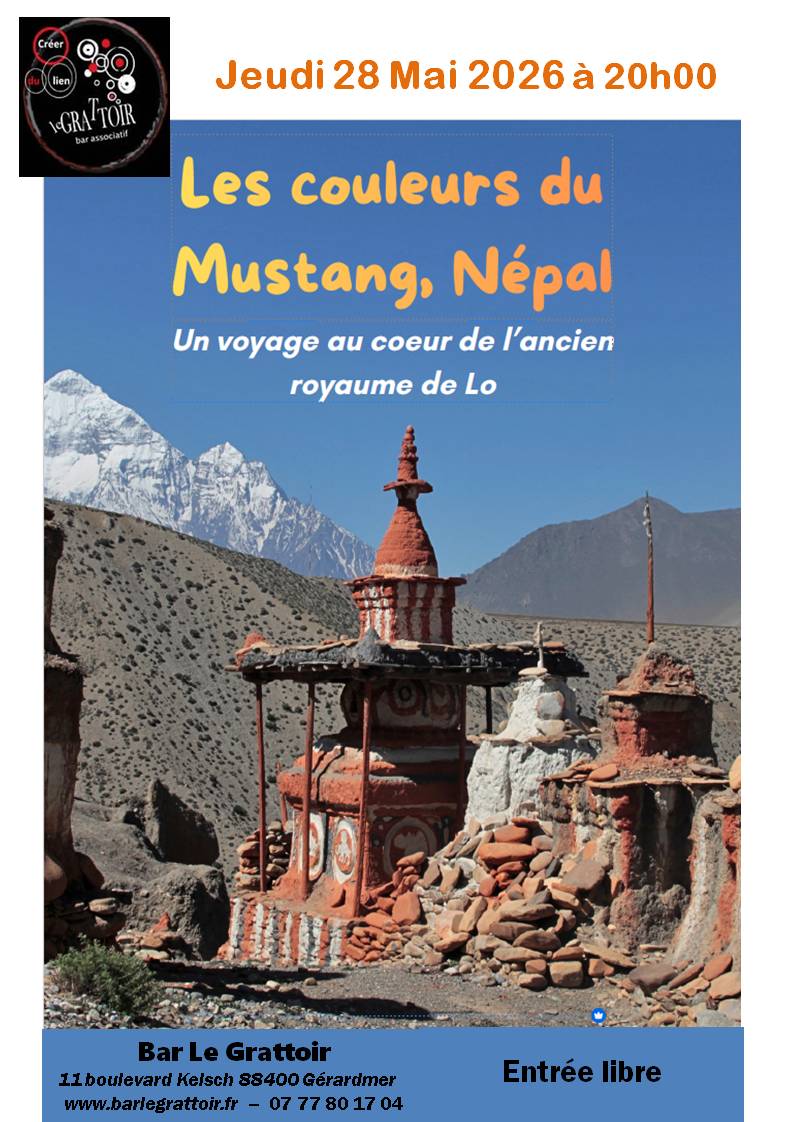 Les couleurs du Mustang, Népal