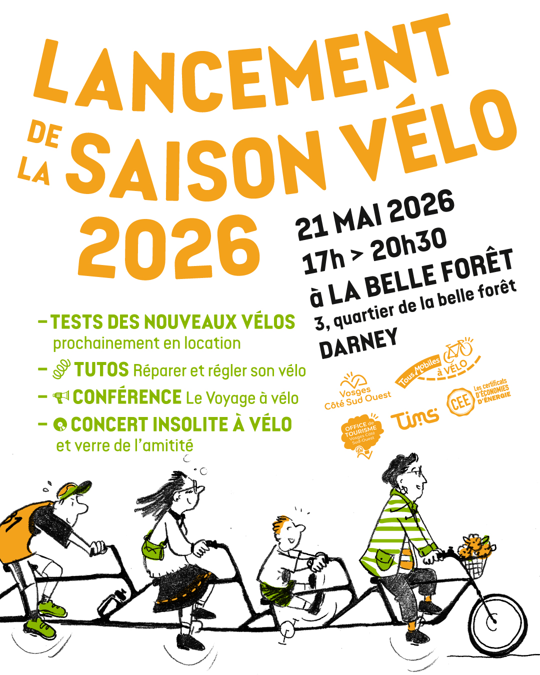Lancement de la saison vélo 2026 !