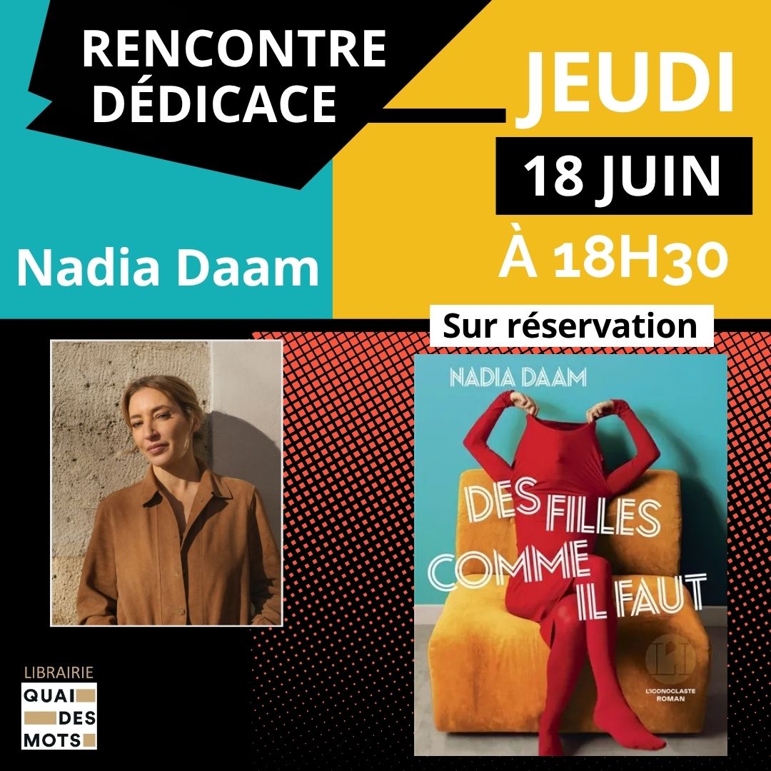 Rencontre dédicace avec Nadia Daam