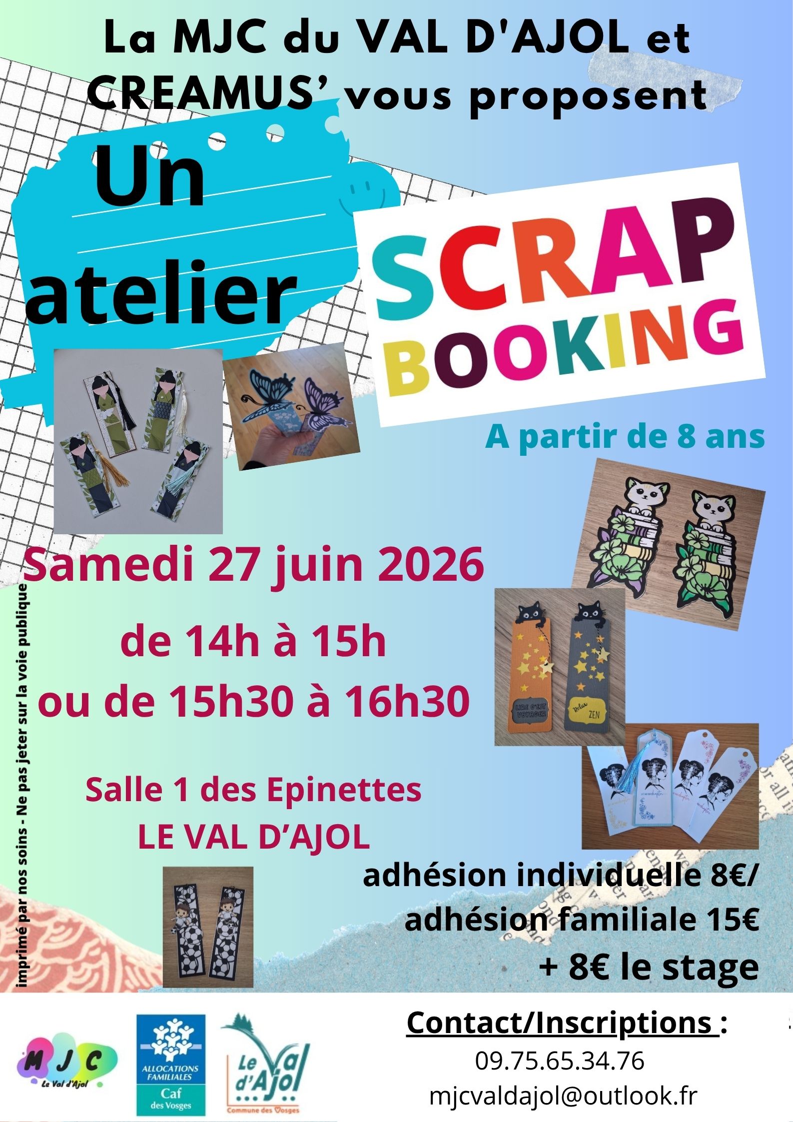 Atelier scrapbooking