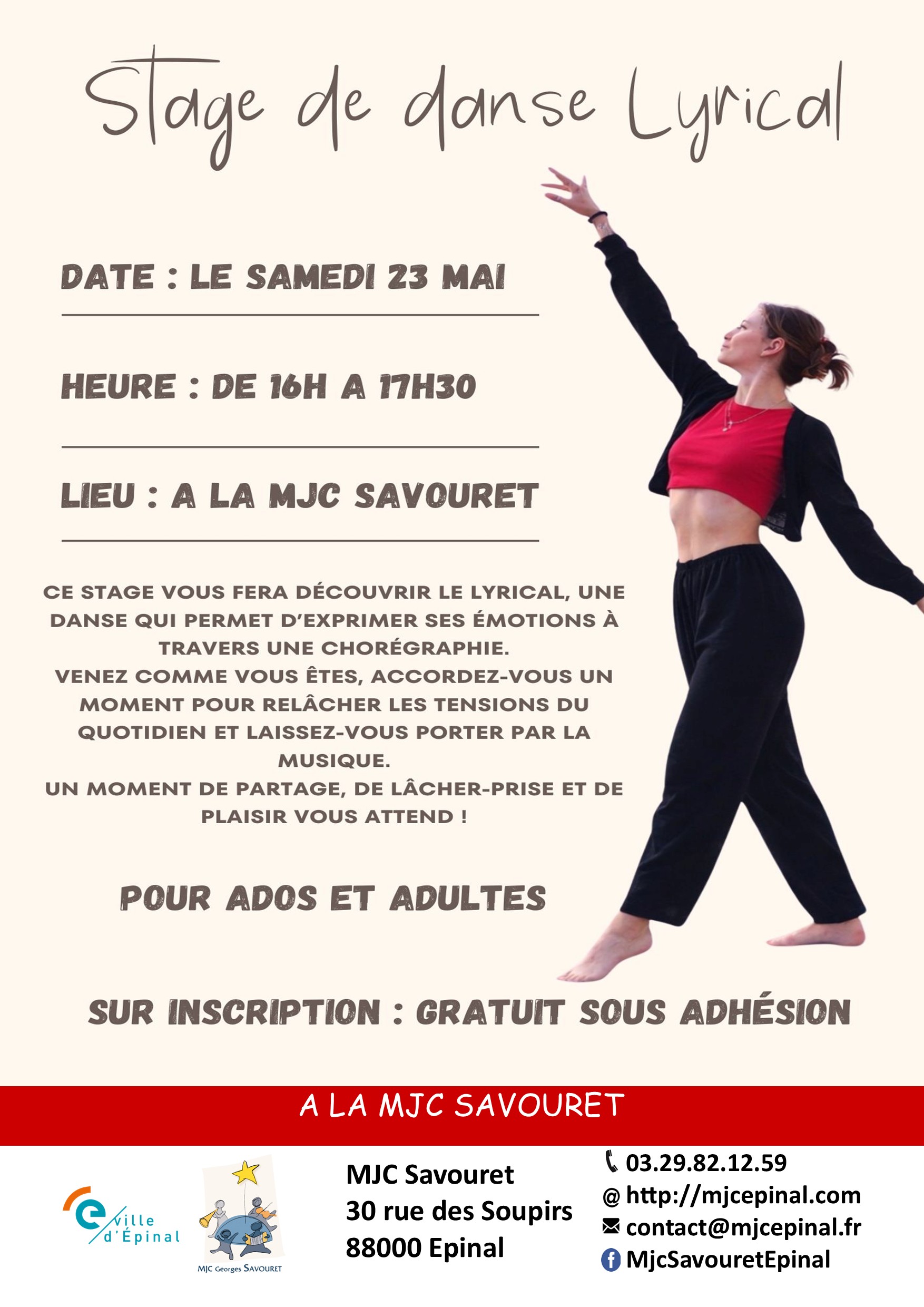 Stage de danse lyrical