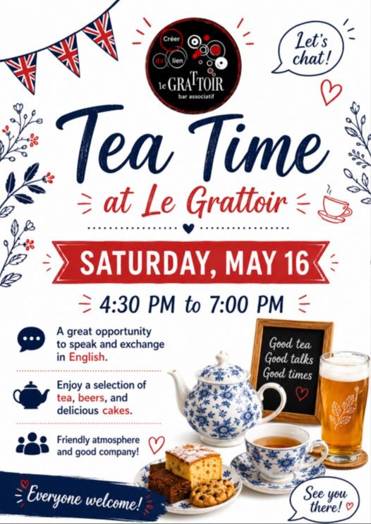 Tea Time at Le Grattoir