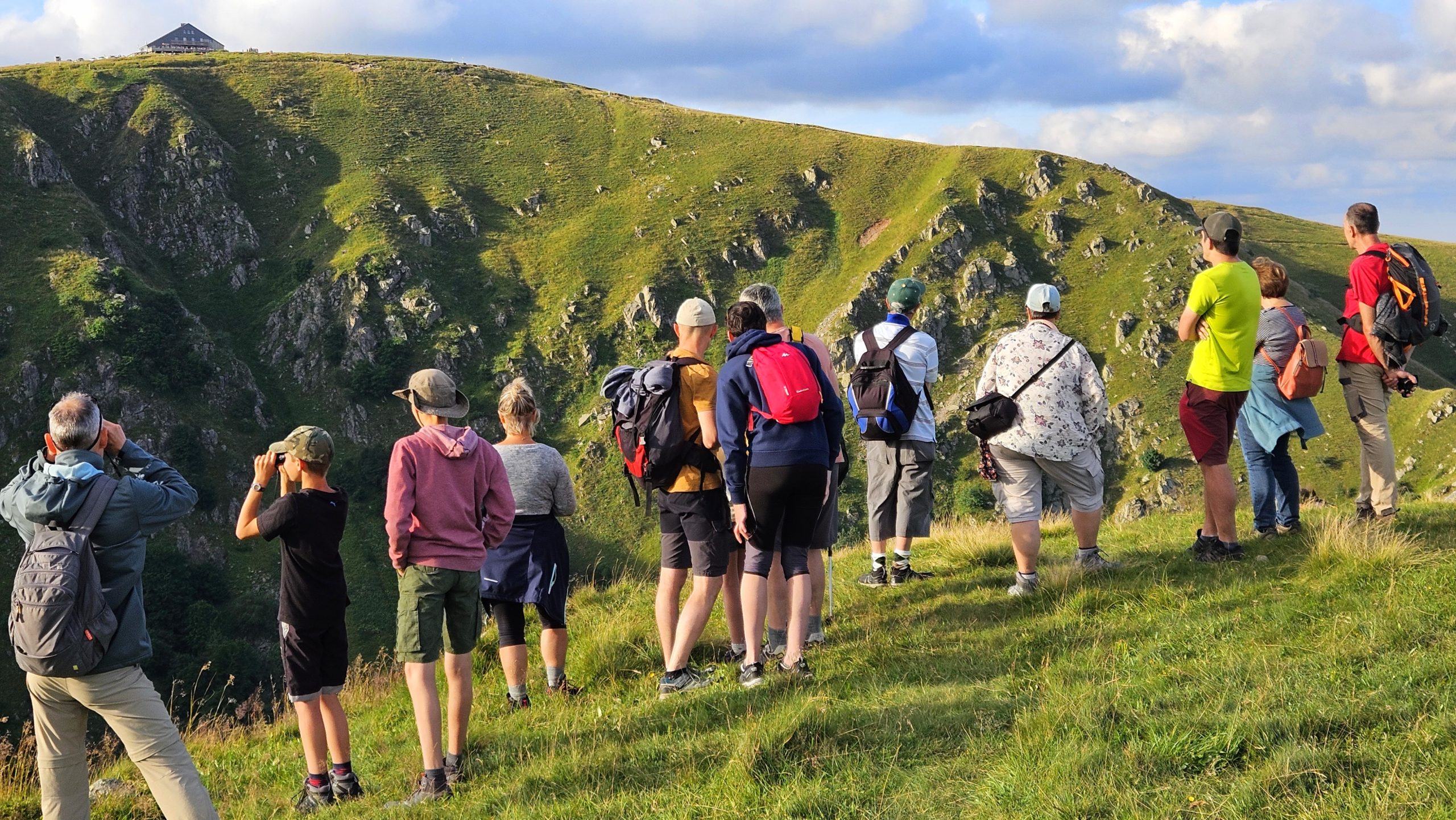 Sortie sur les crêtes vosgienne