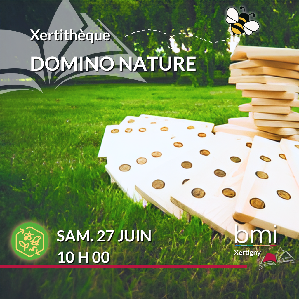 Domino dans la nature