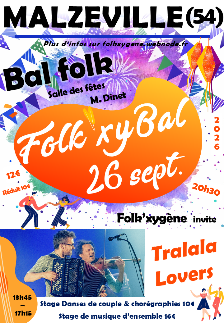 Folk'xybal 2026 ! (bal folk + stages) Folk'xybal 2026 ! (bal folk + stages)