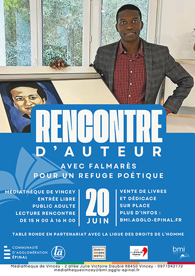 RENCONTRE D’AUTEUR À LA MEDIATHÈQUE DE VINCEY