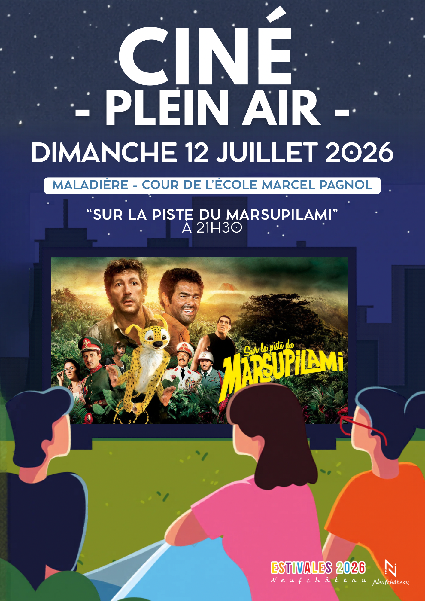 Cinéma Plein Air - Sur la piste du Marsupilami