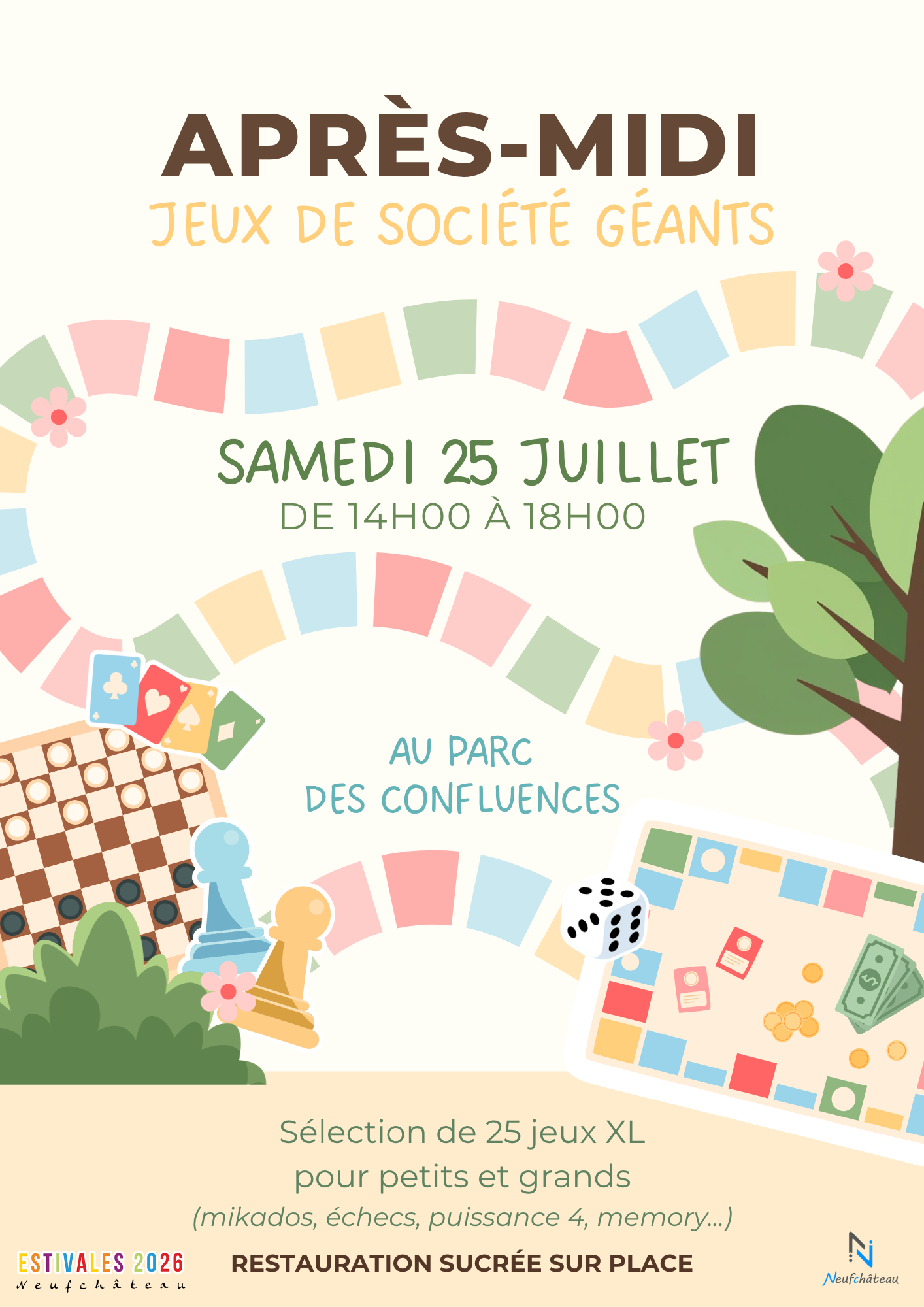 Après-midi Jeux de Société Géants