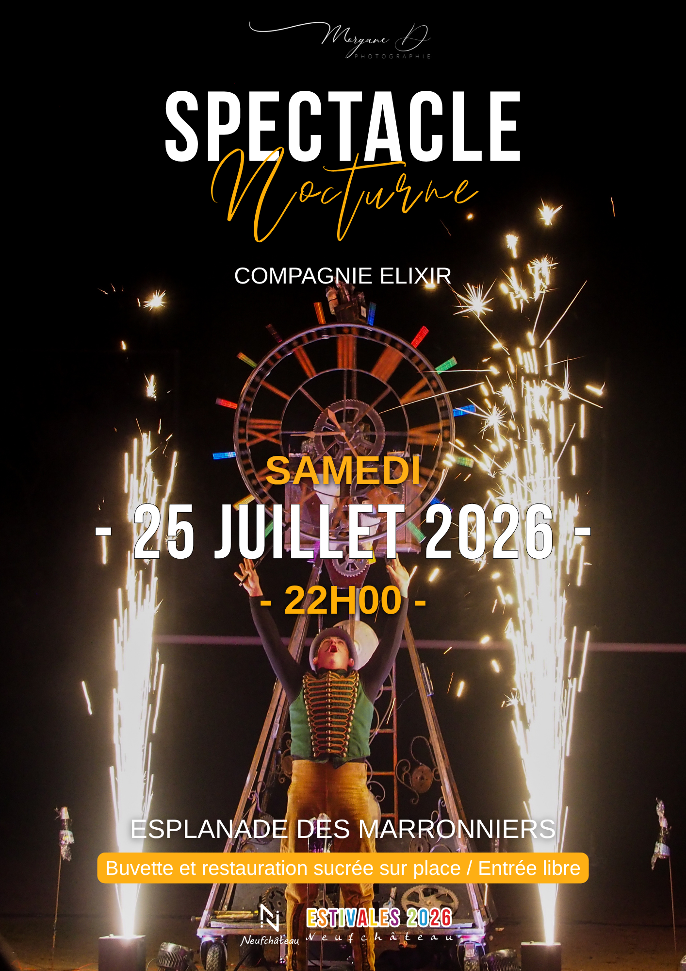Spectacle Horloges Celestes (Compagnie EliXir)