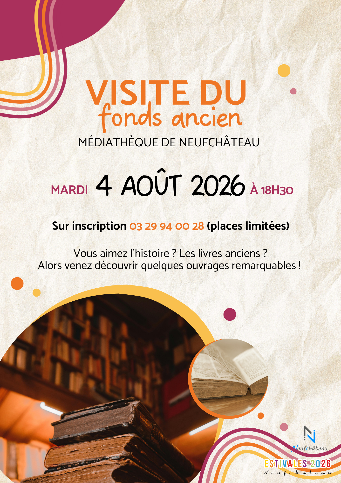 Visite du Fonds Ancien Visite du Fonds Ancien