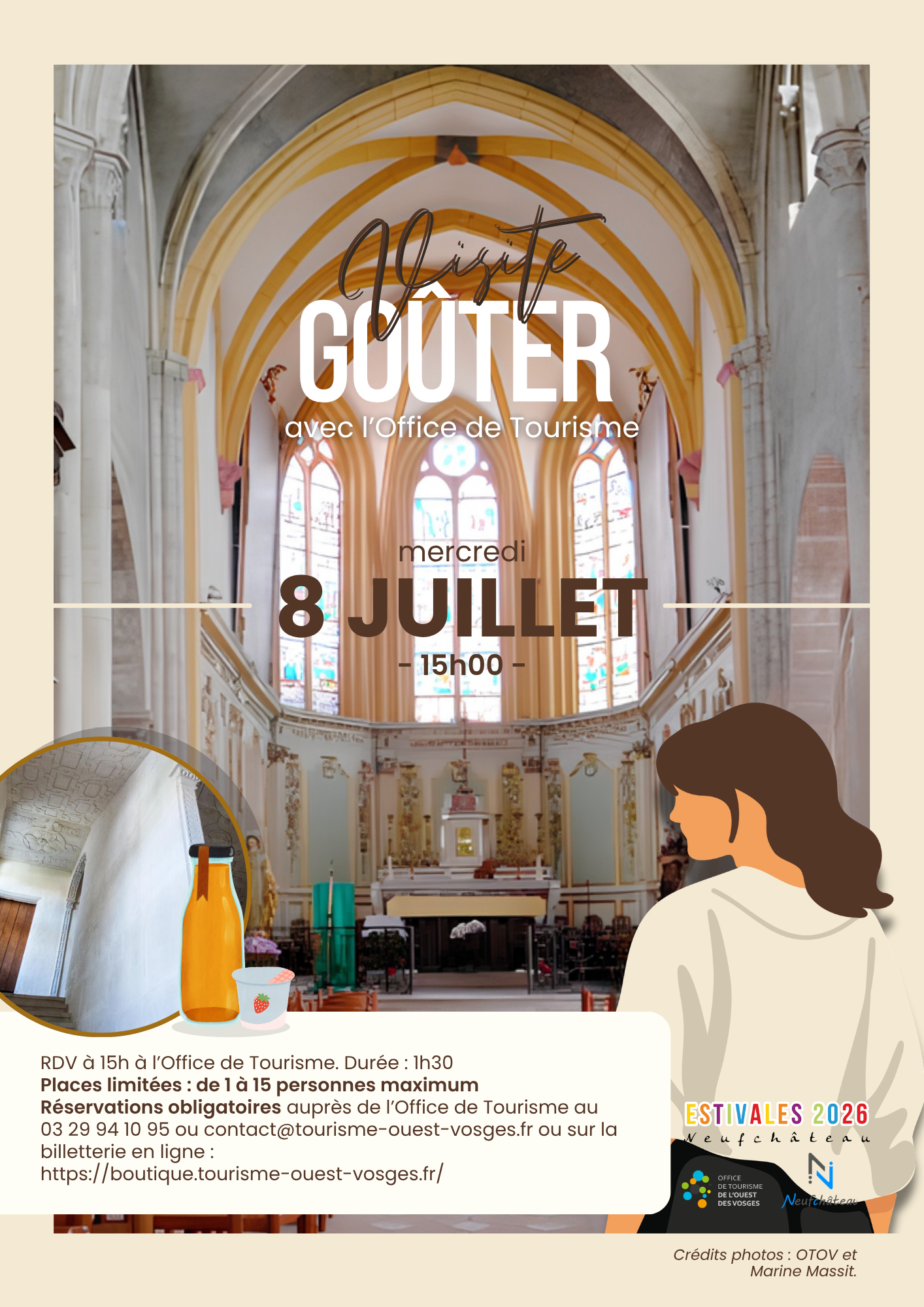 Visite-Goûter avec l’Office du tourisme