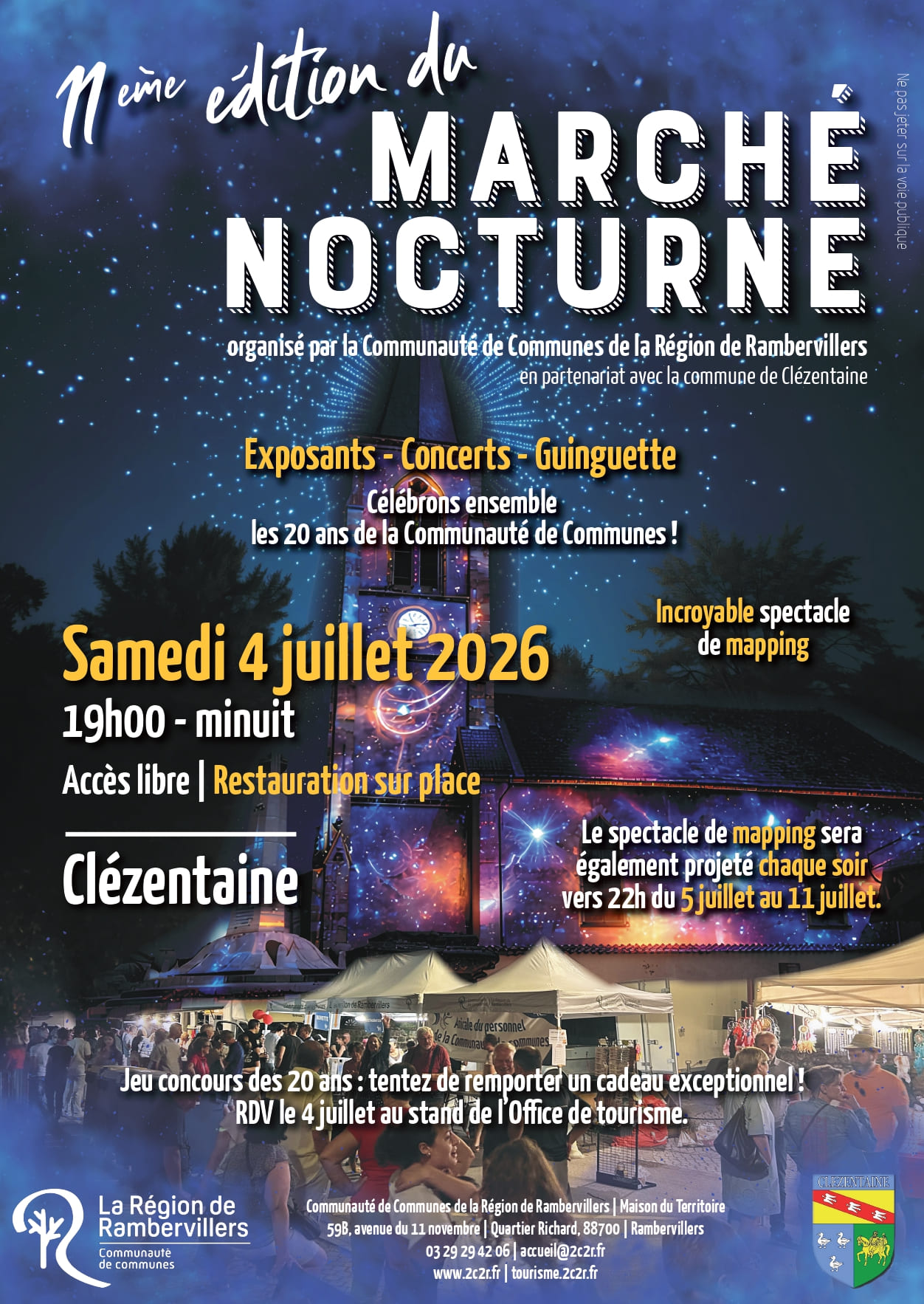 11ème édition du Marché nocturne