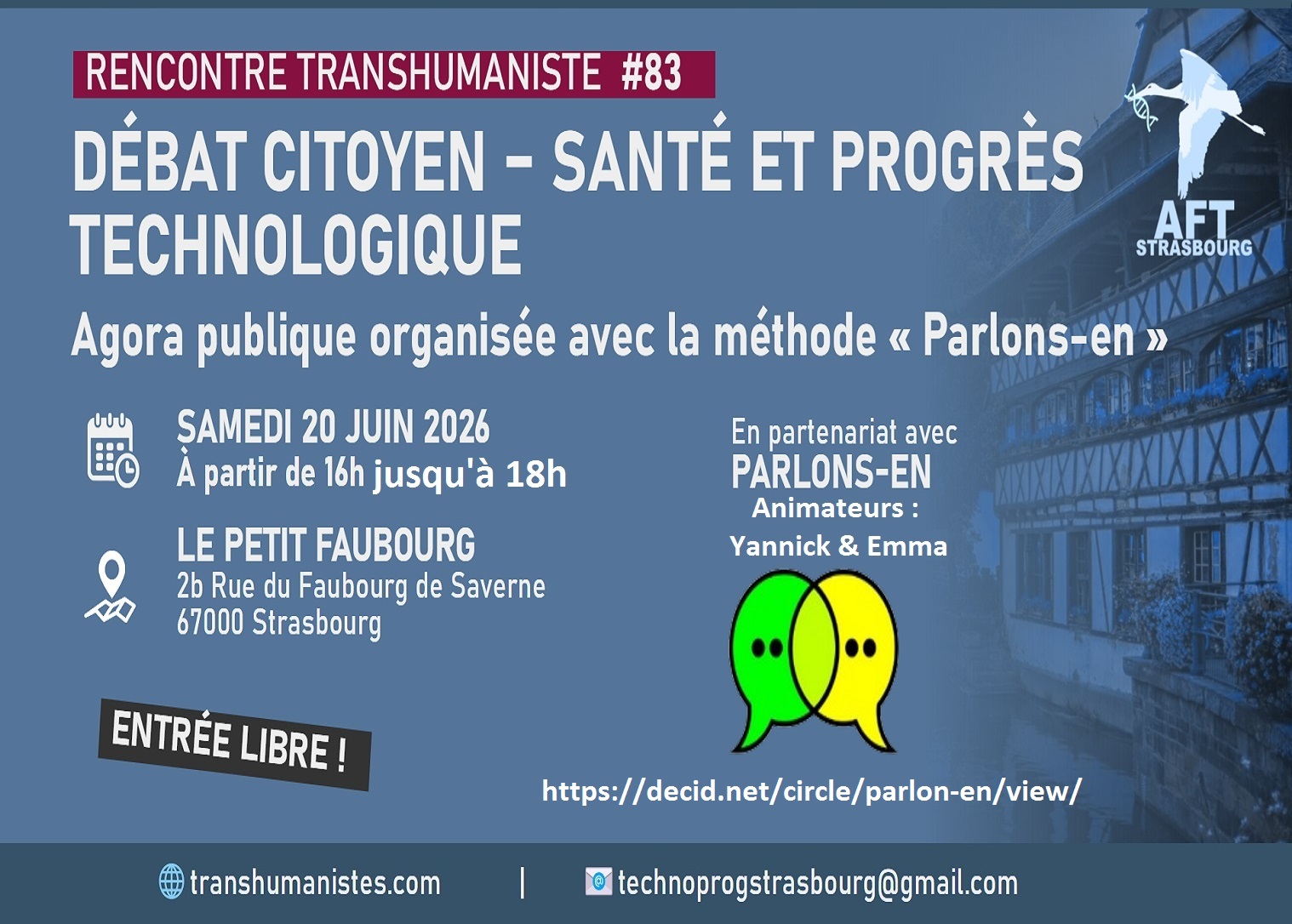 Débat citoyen – Santé et progrès technologique.