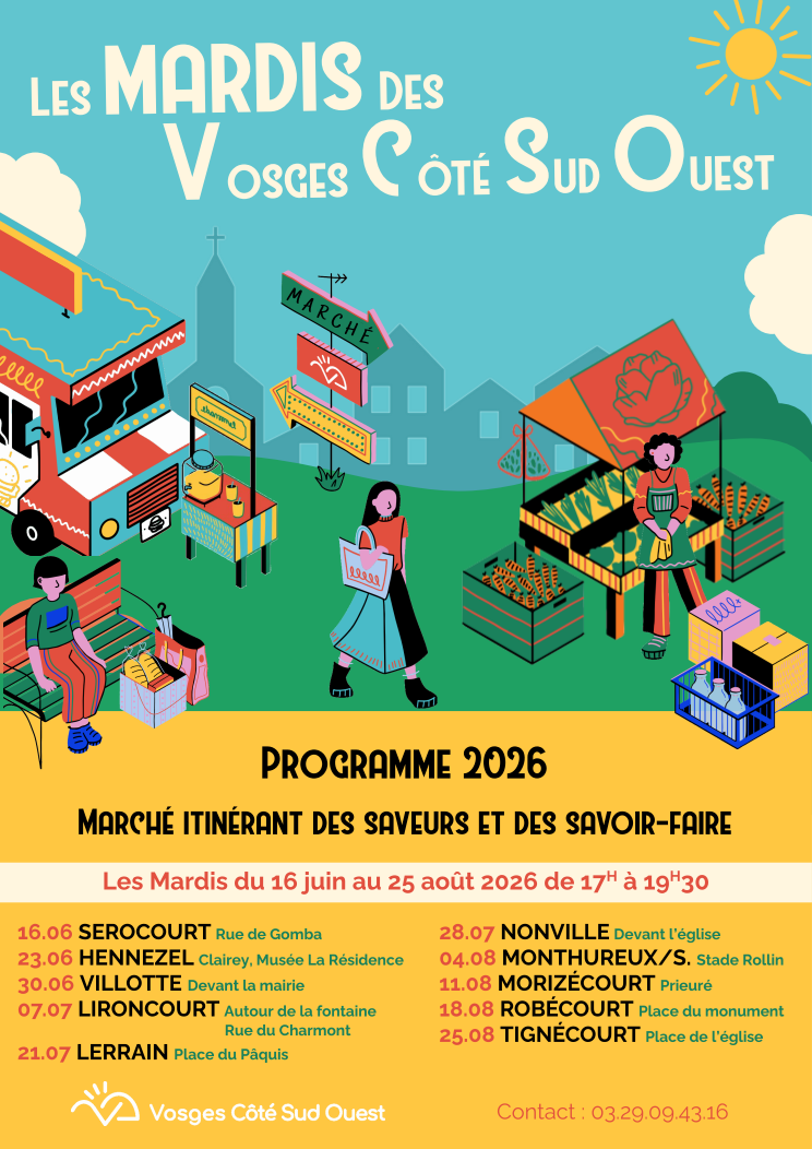 Les Mardis des Vosges Côté Sud Ouest