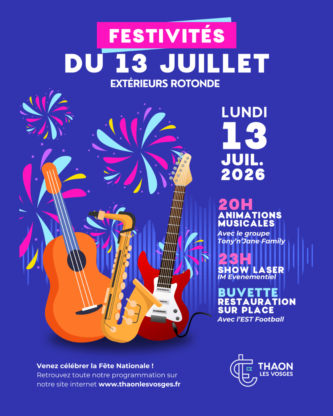 Festivités du 13 juillet Festivités du 13 juillet