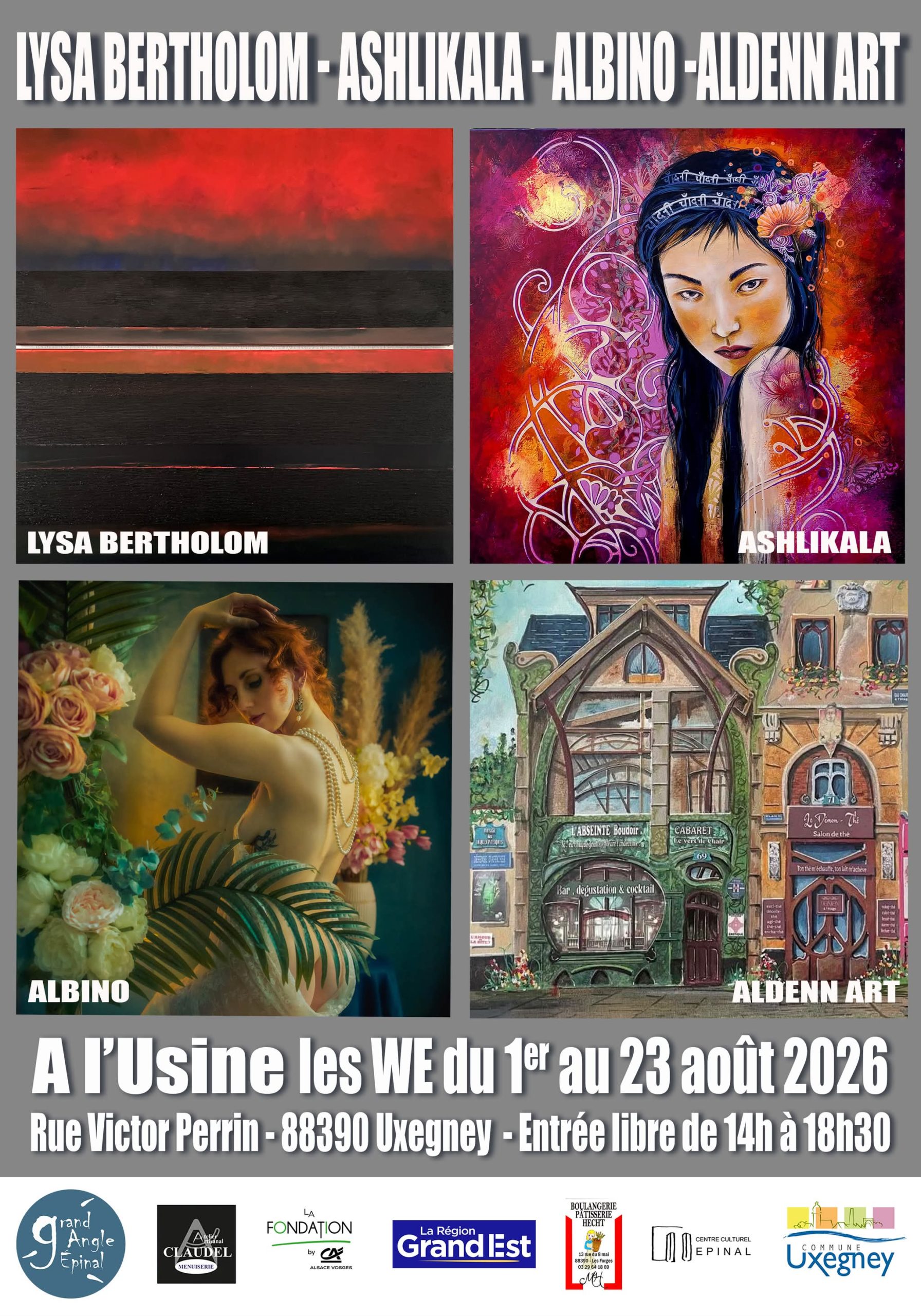 Carré d'artistes à L'usine