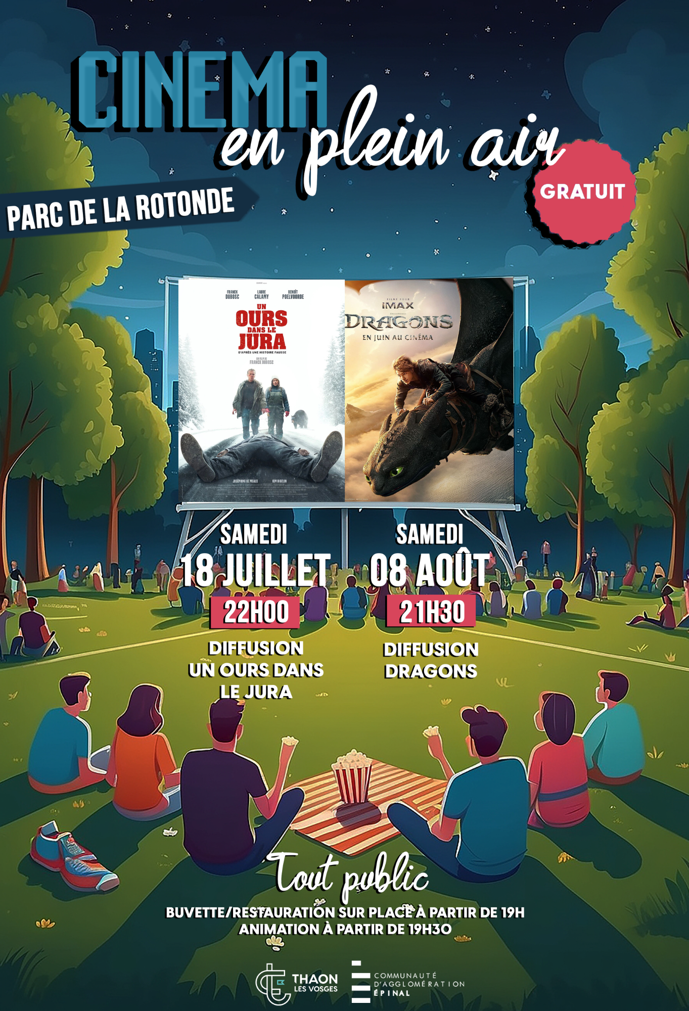 Cinémas plein air